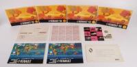 RENAULT: A group four mid 1970s Renault 12 owners manuals, also includes some dealer directories and warranty cards
