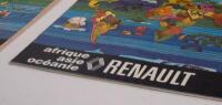 RENAULT: A group four mid 1970s Renault 12 owners manuals, also includes some dealer directories and warranty cards - 3