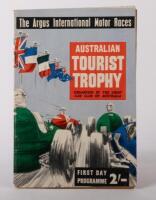 AUSTRALIAN GRAND PRIX: A 1956 'AUSTRALIAN TOURIST TROPHY, FIRST DAY PROGRAMME' as organised by the Light Car Club of Australia