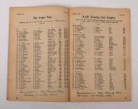 AUSTRALIAN GRAND PRIX: A 1956 'AUSTRALIAN TOURIST TROPHY, FIRST DAY PROGRAMME' as organised by the Light Car Club of Australia - 3
