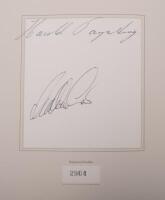 WHEELS IN VICTORIA: 'Wheels in Victoria,1824 - 1984' hardcover book, authored and signed by Harold H.Paynting & Malcolm Grant, registered number '2964', limited edition of 4,000 copies - 3