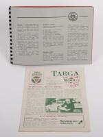 TARGA TASMANIA: A program for the first Targa Tasmania event of 1992, includes course details, event details and also includes a 'Targa News' newsletter dated December 1991 - 2