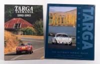 TARGA TASMANIA: Two hardcover books related to the Targa Tasmania event