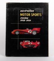 AUSTRALIAN MOTOR SPORTS: 'Australian Motor Sports Review 1958-1959', hardcover book
