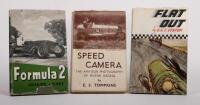 HISTORIC MOTOR RACING: Three hardcover books related to historic motor racing
