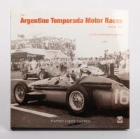 ARGENTINE MOTORSPORT: 'The Argentine Temporada Motor Races 1950-1960' by Hernan Lopez Laiseca, hardcover book
