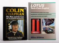 LOTUS: Two hardcover books related to Lotus