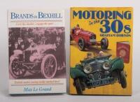 BRITISH MOTORING: Two hardcover books related to British motoring