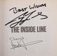 CRAIG LOWNDES: ''The Inside Lane - Craig Lowndes - The High Speed World of a Supercar Legend- with Mark Fogarty', signed by both Craig Lowndes and also the author - 3