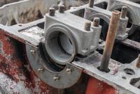 DELAGE: A circa 1920s Delage&nbsp;DMN&nbsp;engine case, sump and cam cover, stamped '1629 s' - 6