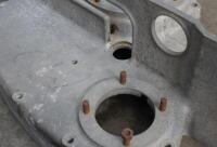 DELAGE: A circa 1920s Delage&nbsp;DMN&nbsp;engine case, sump and cam cover, stamped '1629 s' - 12
