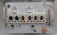 DELAGE: A circa 1920s Delage&nbsp;DMN&nbsp;six&nbsp;cylinder engine case, sump and cam cover, stamped '1066' - 2