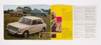 AUSTIN: A 1971 Leyland Austin Mini 10 page sales brochure covering the Austin Mini model range - 2