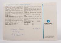 HUMBER: A group of three Humber Super Snipe and Humber Imperial sales brochures - 2
