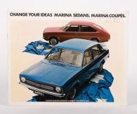 LEYLAND: An early 1970s 12 page Leyland&nbsp;Marina&nbsp;sales brochure
