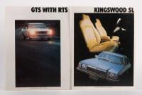 HOLDEN: Two Holden&nbsp;sales brochures