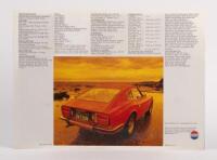 DATSUN: A&nbsp;Datsun&nbsp;sales brochure&nbsp;including a&nbsp;1976&nbsp;'The Legendary Datsun 260z' sales brochure, 1 page fold out&nbsp; - 4