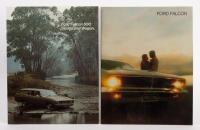FORD: A Ford&nbsp;sales brochure&nbsp;including a&nbsp;1976&nbsp;'Ford Falcon 500 Sedan And Wagon' and a 1974 'Ford Falcon' sales brochure
