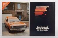 FORD: Two&nbsp;Ford Falcon sales brochure&nbsp;including a&nbsp;1970s&nbsp;'Ford Falcon Van - Sundowner! You're At Home On The Road' and a 1976&nbsp;'Ford Falcon Van' sales brochure