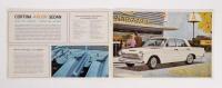 FORD: Two&nbsp;Ford Cortina sales brochures including a&nbsp;1969&nbsp;'Cortina: The Active Car For The Young Heart' and a 1963&nbsp;'Cortina - Drives Like Fun! Saves Like Crazy' sales brochure - 2