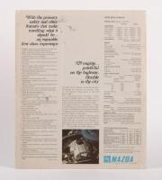 MAZDA: A&nbsp;Mazda&nbsp;sales brochure&nbsp;including a&nbsp;1973&nbsp;'Mazda 929 Hardtop Sedan The First Class Experience' sales&nbsp;brochure - 4