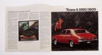 TORANA: A Holden Torana&nbsp;sales brochure&nbsp;including a&nbsp;1969&nbsp;'Brake Away The New Torana' sales brochure, 16 pages - 2