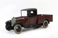 CITROEN: A large late 1920s tinplate clockwork model of Citroen C4 pickup truck manufactured by Citroen marked to base 'Automobile Mecanique Andre Citroen Made in France' approx 43cm long