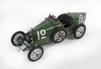 TYPE 35: A highly detailed 1:18 scale model of a Bugatti Type 35 Grand Prix&nbsp;1924 in green&nbsp;#12 by CMC