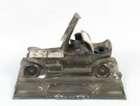 WMF: A superb circa 1910&nbsp;WMF&nbsp;Edwardian pewter desk piece, 38cm long - 2
