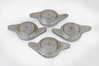 MG: A full set of four MG wheel knock offs, suitable for&nbsp;MGA, TD, TF models
