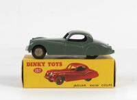 XJ120: An original Dinky Toys No.157 Jaguar XJ120 Coupe in dark green with original box, made in England