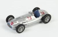 MERCEDES: A highly detailed CMC, 1:18 scale model, 1939 Mercedes Benz W165 Tripolis, no box