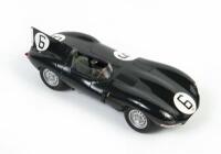 D TYPE: A 1:18 scale limited edition (#1185)&nbsp;AutoArt&nbsp;model of a Jaguar 'D' type #6