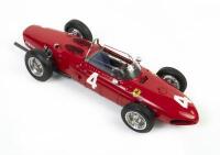 FERRARI: A highly detailed&nbsp;CMC 1:18 scale 1961 Ferrari Dino 156, "Sharknose' car #4, with opening engine cover, engine detail, steerable wheels etc, unboxed