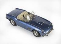 FERRARI: A CMC, 1:18 scale model 1960 Ferrari 250 SWB, in blue with white interior, no box