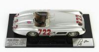 MERCEDES BENZ: A Historic Replicars, limited edition [83/250], made by John Haynes, 1:24 scale, 1955 Mercedes Benz 300SLR, winner of the 1955 Mille Miglia&nbsp;as driven by Stirling Moss