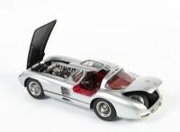MERCEDES: A highly detailed, CMC models, 1:18 scale, 1955 Mercedes Benz 300SLR 'Gullwing', with opening parts, red interior - 2