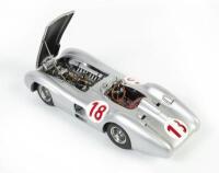 MERCEDES: A highly detailed, CMC 1:18 scale, 1954&nbsp;Mercedes Benz W196R Streamliner, with opening parts, as driven by Juan Manual Fangio in the 1954 French GP - 2
