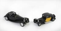 BUGATTI: Two approximate 1:43 scale models of Bugattis&nbsp; a Solido&nbsp;1928 Bugatti Royale Coupe de Ville and a&nbsp;Matchbox 1928 Bugatti Typ 44