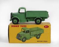 DINKY TOYS: An original Dinky Toys No.411 Bedford Truck in green, with original box&nbsp;