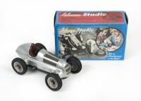 MERCEDES: A Schuco Studio Mercedes 1936 Grand Prix, wind up car, No.1050, car No.9, with box, key and instructions