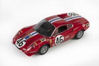 FERRARI: A Mattel Elite, 1:18 scale, 1972 Ferrari Dino 246 GT