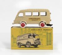 RENAULT: A rare early French CIJ Toys No.3/61 1000kg&nbsp;Renault S.N.C.F. Correspondance' van
