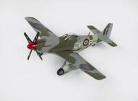 P-51 MUSTANG: An RAF P-51 Mustang model plane, 18cm long, 23cm wingspan
