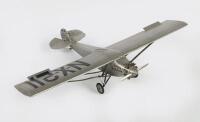 SPIRIT OF ST.LOUIS: An&nbsp;Authentic Models 'Spirit of St.Louis' 'N-X-211' Monoplane model, 49cm wingspan