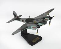 MOSQUITO DZ360: A solid wood model of a&nbsp;De Havilland Mosquito DZ360 Royal Air Force plane, 47.5cm wingspan