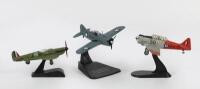 WWII: A group of three WWII era planes