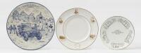 ROLLS-ROYCE: Three dinner plates commemorating Rolls-Royce
