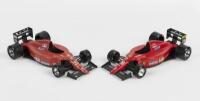 FERRARI F1: Two Bburago&nbsp;1:24 scale Ferrari 641/2 Formula One models, as driven by&nbsp;Gerhard Berger and Jean Alesi