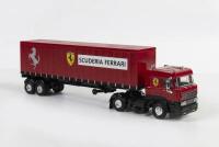 SCUDERIA FERRARI: A Matchbox Platinum Collection 1:50 scale Scuderia&nbsp;Ferrari racing car&nbsp;transporter